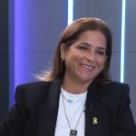 ח"כ מירב בן ארי ועקיבא נוביק באולפני משב