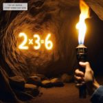 2*3=6 על קיר מערה