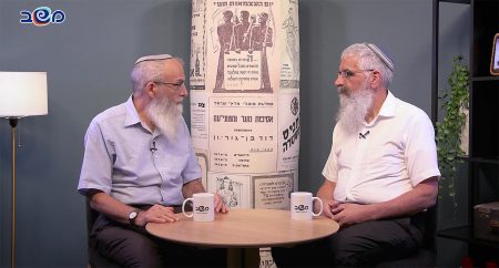 הרב דוד סתיו והרב יובל שרלו ברב שיח