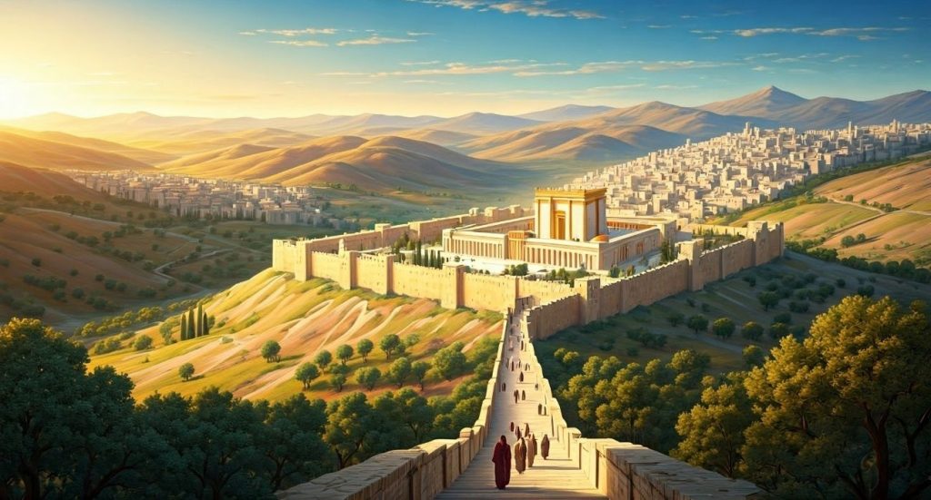 איור של בית מקדש