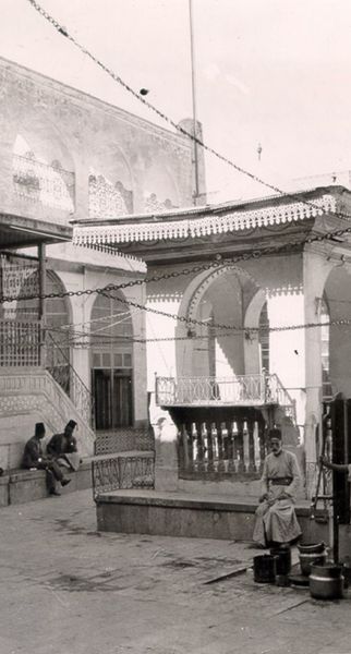 בית הכנסת המרכזי בחלב, תחילת המאה העשרים. מקור: ויקיפדיה