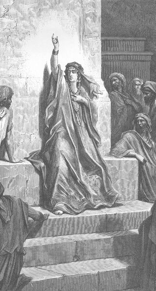 דבורה הנביאה בתחריט מאת גוסטב דורהצילום: ויקיפדיה