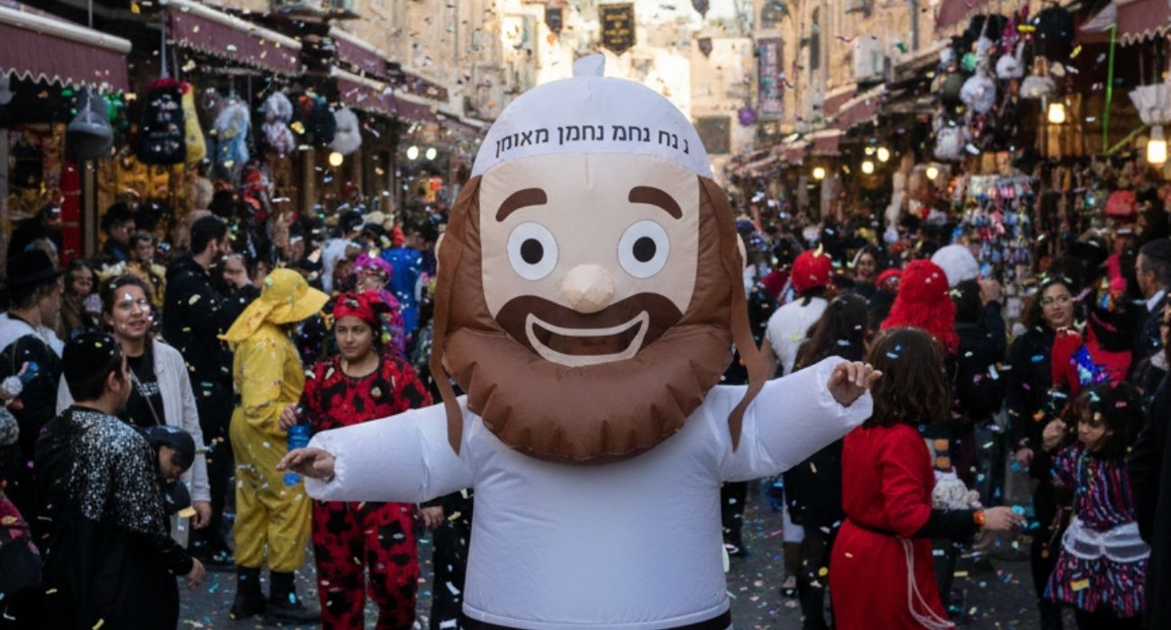 לא נראה מאומן במיוחד. נחמנים בגרסה המתנפחת