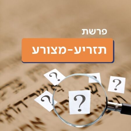 פרשת תזריע מצורע