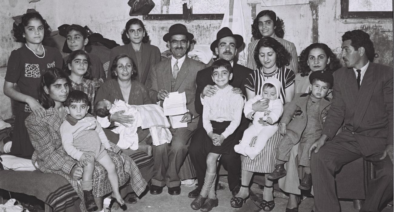 תמונה ראשית: עולים מעיראק בישראל, 1951. צילום: דוד אלדן, לע"מ