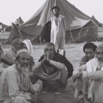 מחנה מעבר ליד עדן במסגרת מבצע "על כנפי נשרים", דצמבר 1949. צילום: דוד אלדן, לע"מ